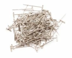 DUBRO 1-1/4" Nickel Plated T-Pins (100)