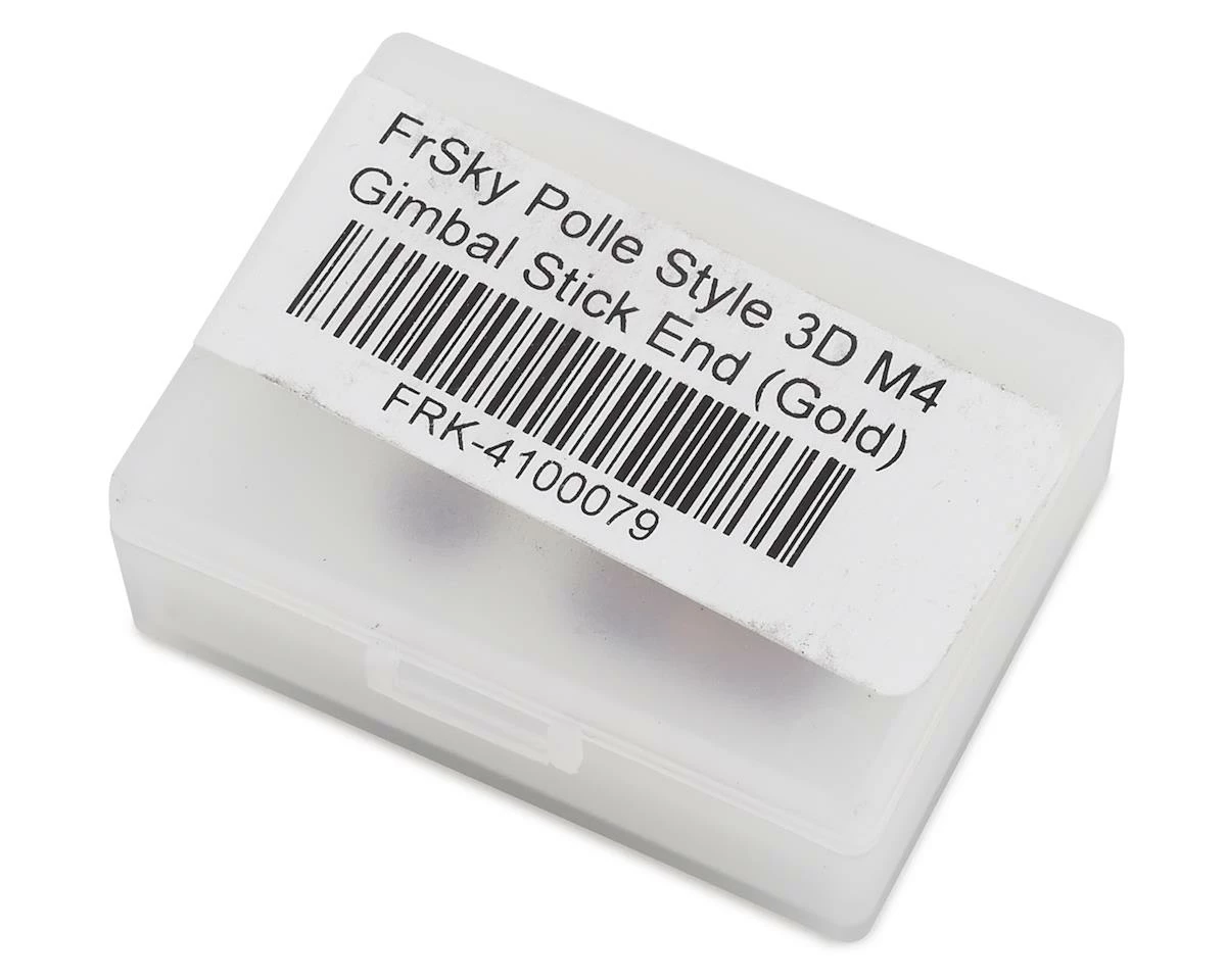 FrSky Pole Style 3D M4 Gimbal Stick End (Gold) - Image 2