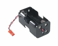 FUTABA Dry 4 Cell Rx Case W/BEC Connector