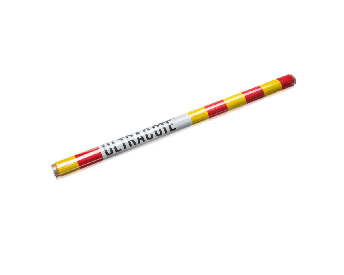 HANGAR 9 UltraCote, 2" Squares Yellow/Red