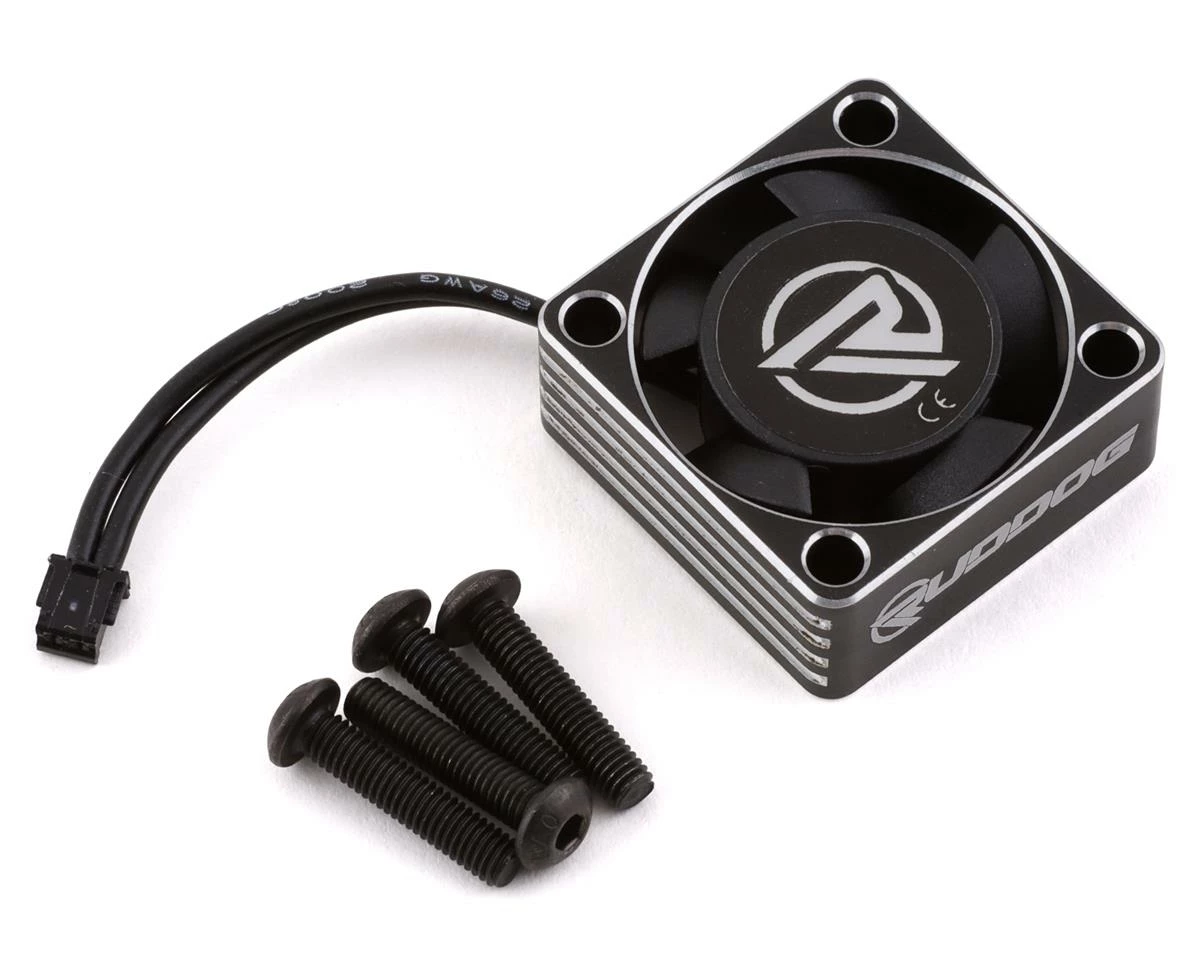 Ruddog 25mm Aluminum High Speed ESC Cooling Fan (Black)