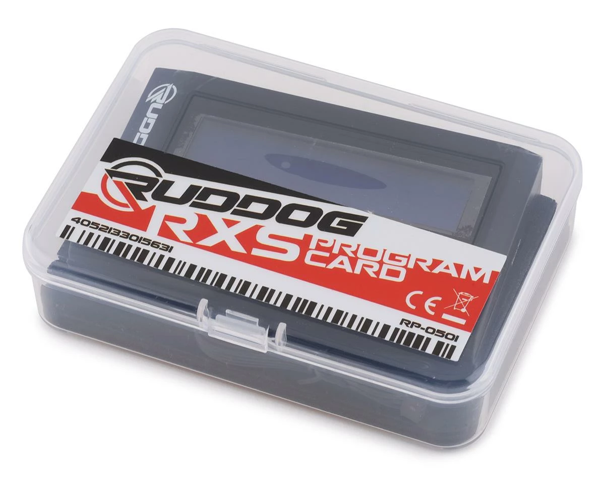 Ruddog RXS Electronic Speed Control Program Card - Image 2