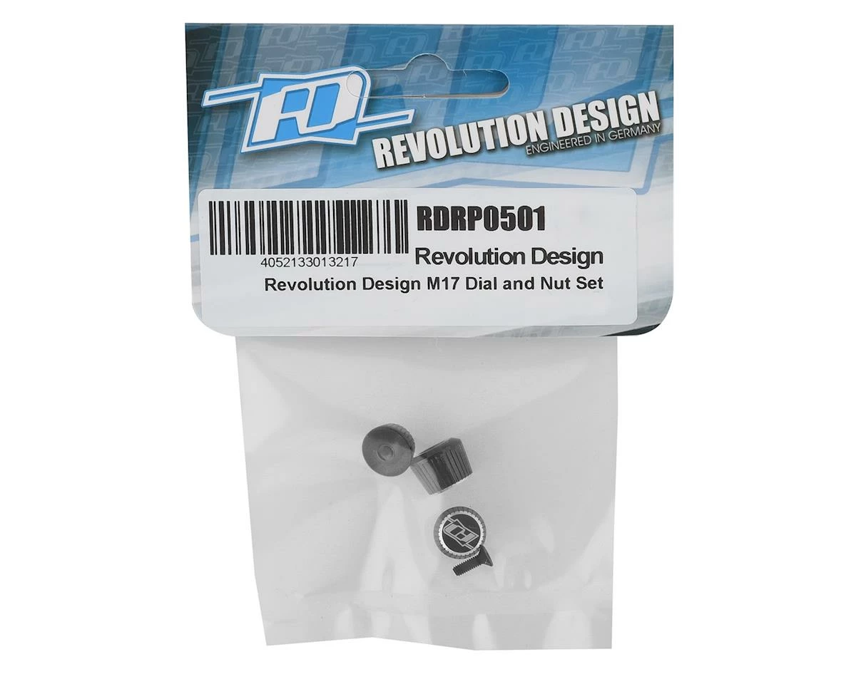 Revolution Design M17 Dial & Nut Set (Black) - Image 2