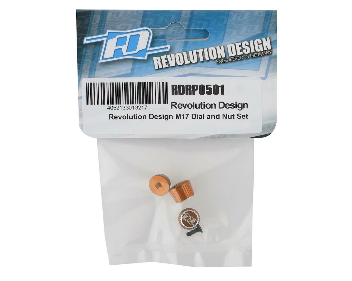 Revolution Design M17 Dial & Nut Set (Orange) - Image 2