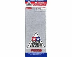 Tamiya Finishing Abrasives P600 (3 Sheets)