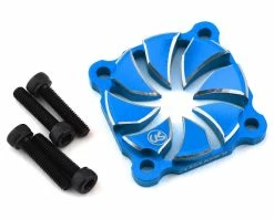 Usukani Aluminum Dissilent Fan Cover (Yokomo Blue) (30mm)